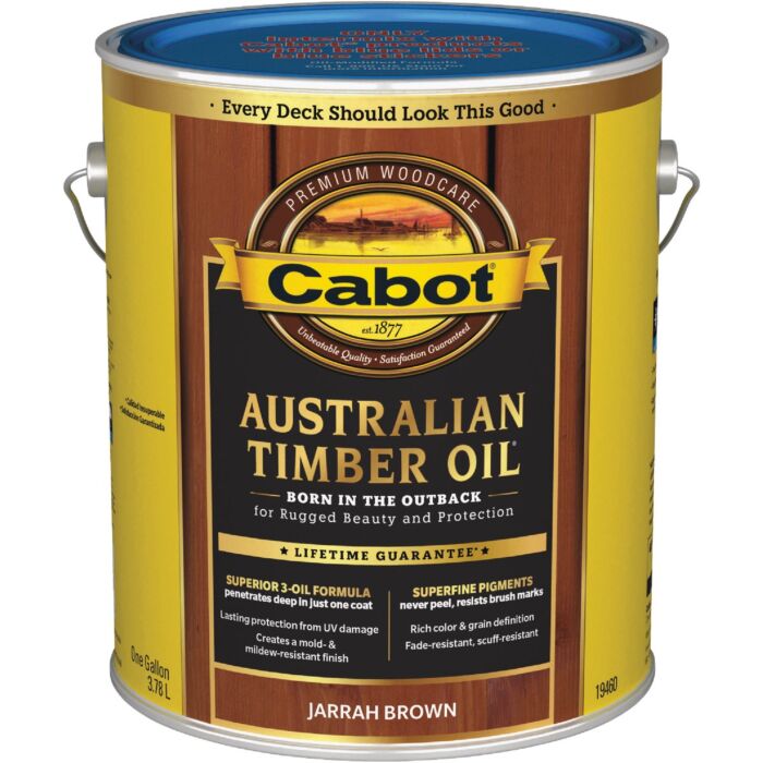 Cabot Australian Timber Oil Low VOC (Jarrah Brown) 1 gal