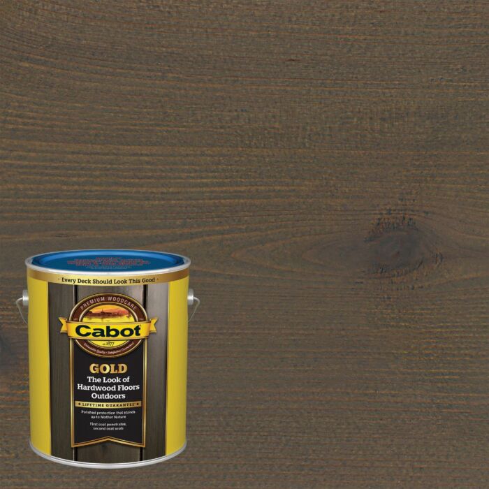 Cabot Gold Low VOC Exterior Stain (Starlit Gray) 1 gal