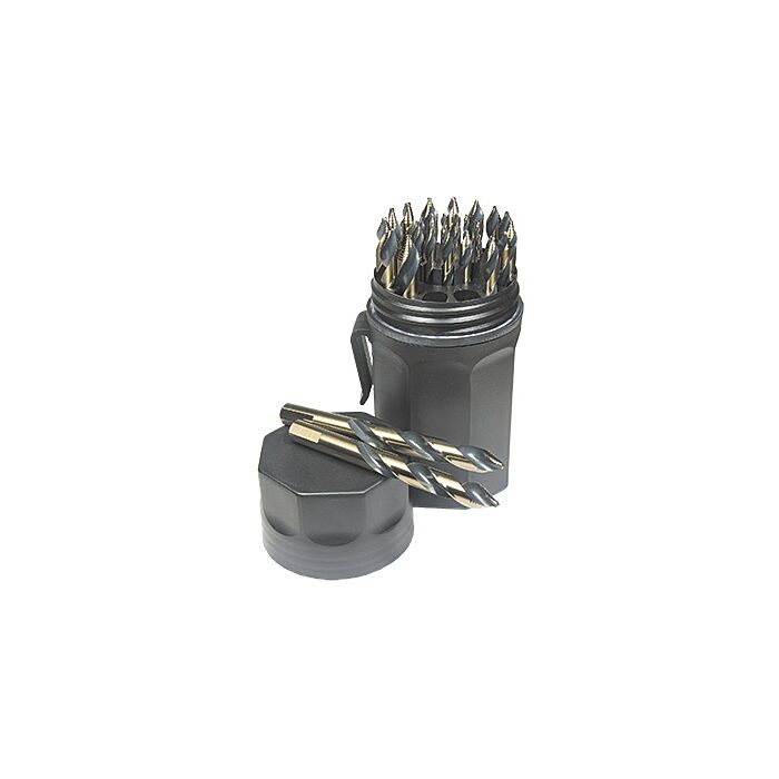 Consolidated Toledo Drill VORTEX–POINT™ 175-VT Mechanic Length 1/16 in 1/2 in Mechanic Length Drill Bi Set