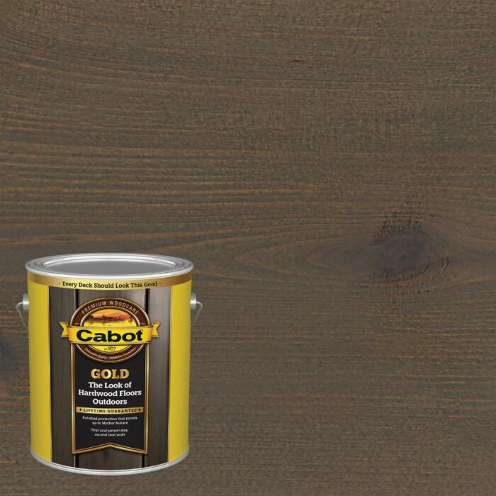 Cabot Gold Exterior Stain (Starlit Gray) 1 gal