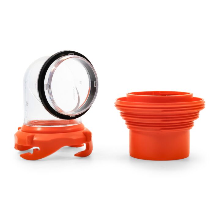 Camco Manufacturing Rhino Bayonet Swivel Elbow Fitting with 4-in-1 Adapter