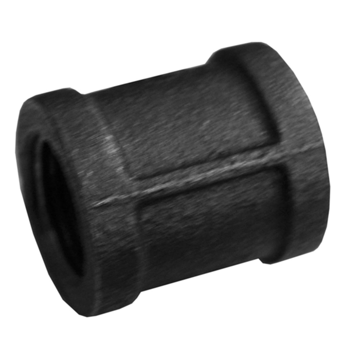Jones Stephens 4" Coupling Black