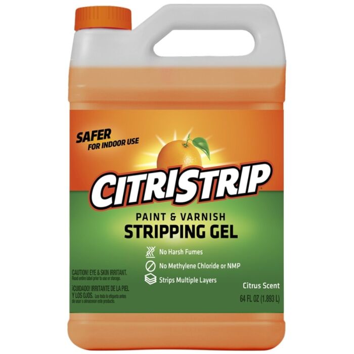 Citristrip Paint and Varnish Stripping Liquid Gel (Orange) 1/2 Gallon