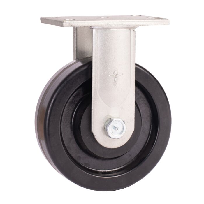 World Casters & Equipment Manufacturing 2200 lb 8 in Phenolic Rigid Caster