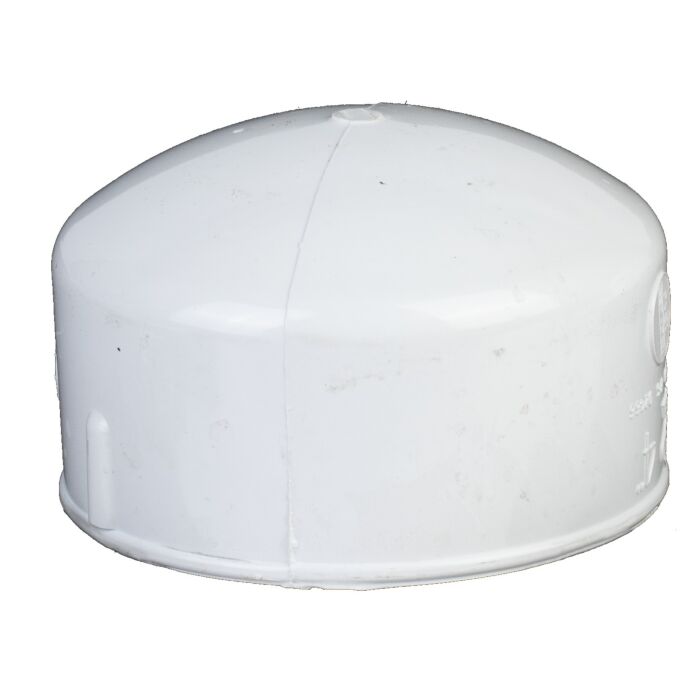 Boshart Industries 4" SLIP CAP - SCHEDULE 40 PVC