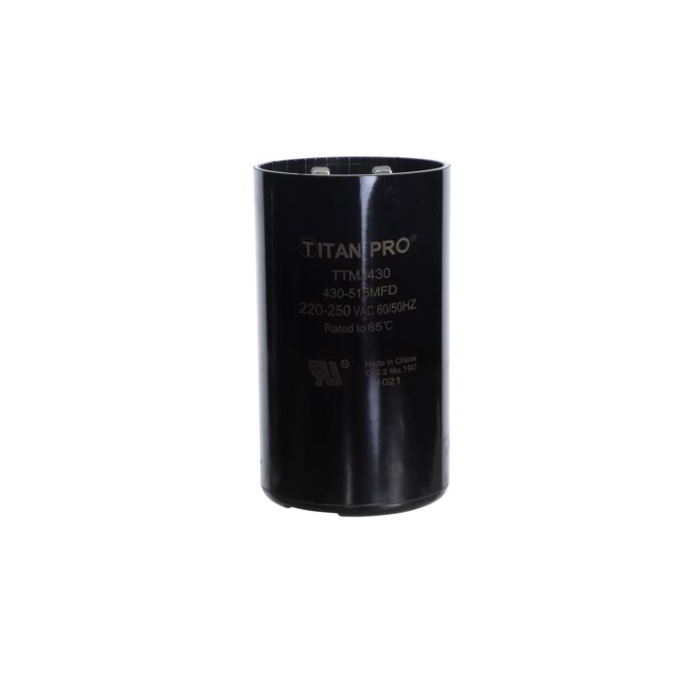 Titan Pro 430-516 MFD 250 V Round Start Capacitor