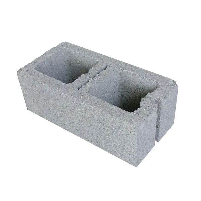 8 in x 10 in x 16 in Rectangular Hollow Concrete Block
