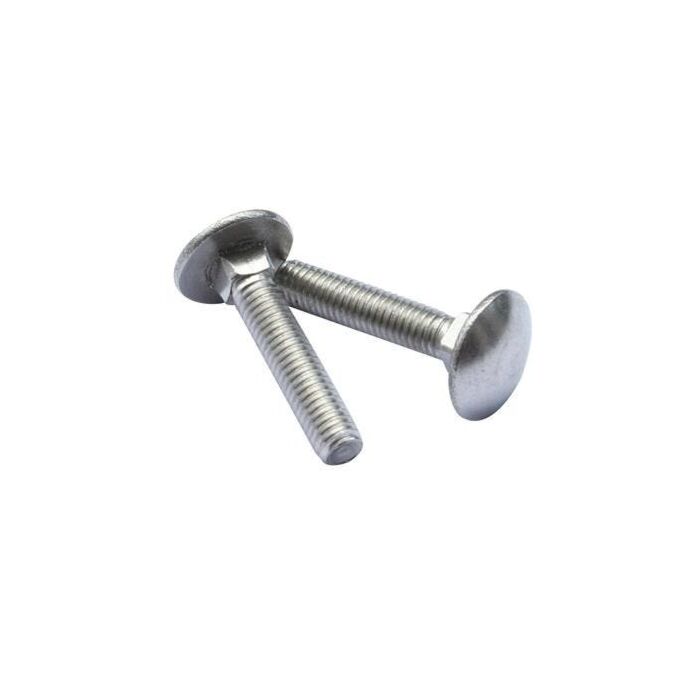 Star Stainless 3/8-16 1 in SS Grade 18-8 Carriage Bolt