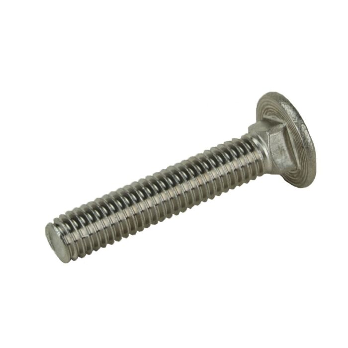 Star Stainless 3/8-16 2 in SS Grade 18-8 Carriage Bolt
