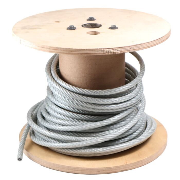 5/16 - 3/8 in. 49.25 lb 7x19 Aircraft Cable - 250 ft