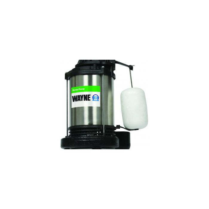 WAYNE CDU790SS 1/3 HP Stainless Steel Sump Pump
