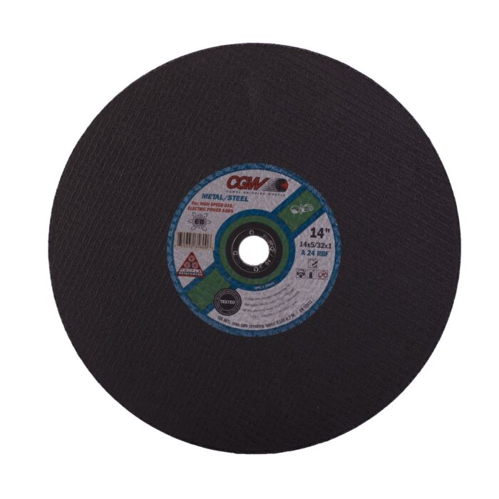 CGW A24-R-BF TR Type 1 14 in 5/32 in General Purpose Cut-Off Wheel