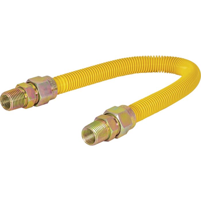 EASTMAN Coated SS Gas Connector - 5/8 in. OD x 24 in.