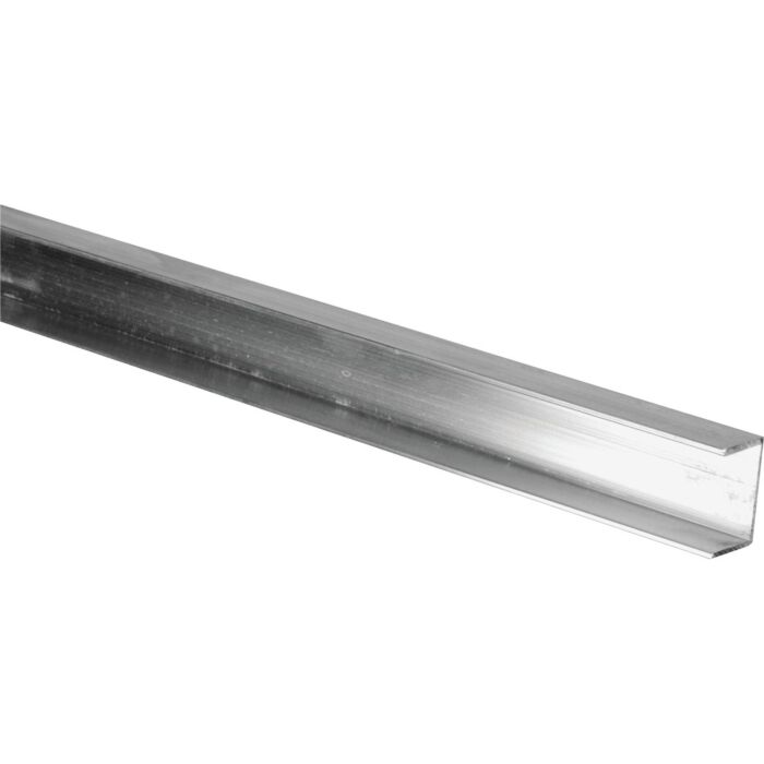 HILLMAN Channel (Aluminum) 1/16" x 1/2" x 4 ft