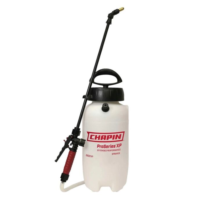 Chapin 26021XP Compression Sprayer, 2 gal Tank, Poly Tank, 48 in L Hose