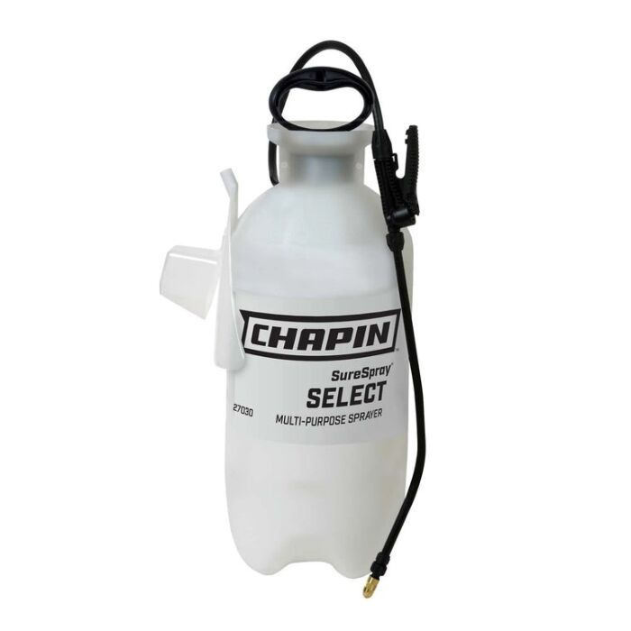Chapin 27030 Series Compression Sprayer, 3 gal Tank, Poly Tank, 34 in L Hose
