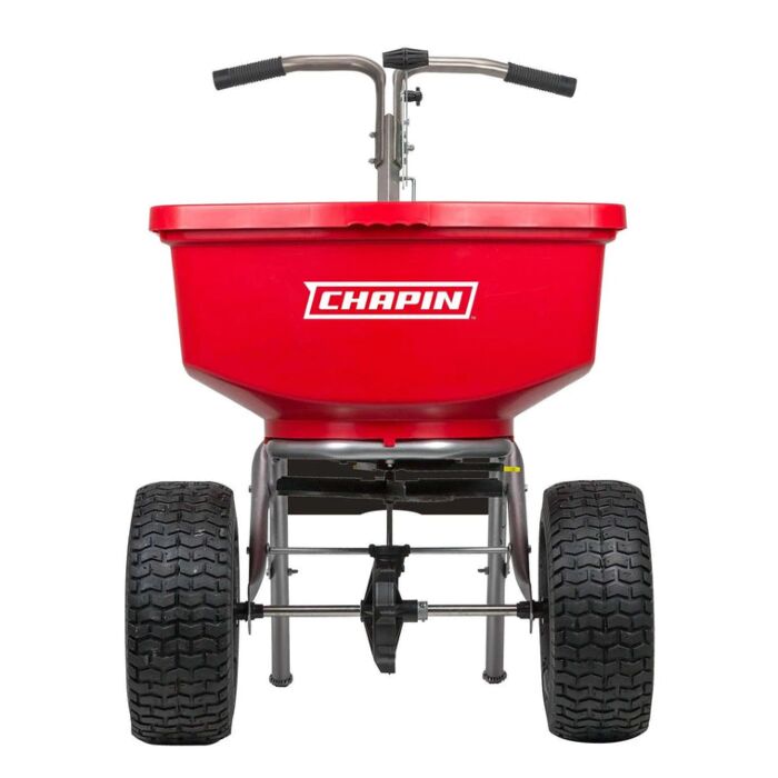 Chapin 100 lb Pneumatic Poly Broadcast Turf Spreader