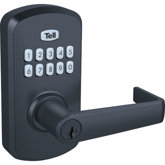 Tell Cortland Electronic Keypad Lock (Matte Black)