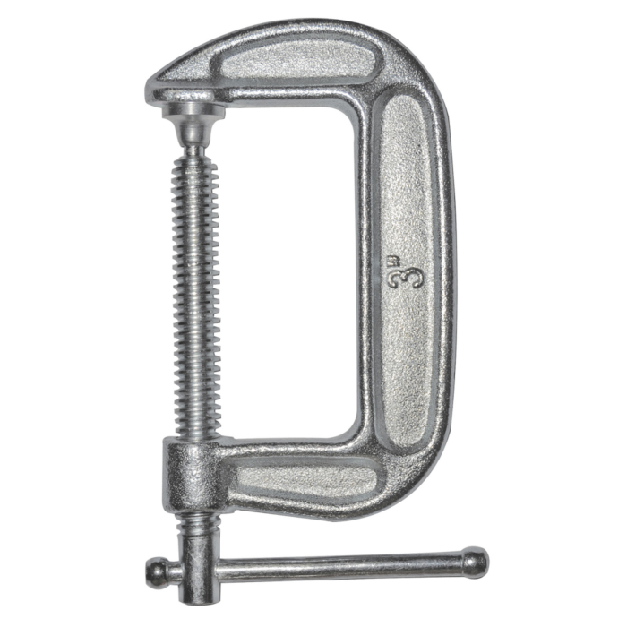 Bessey Tools Drop Forged C-clamp 3 Inch Capacity, 1-3/4 Inch Throat