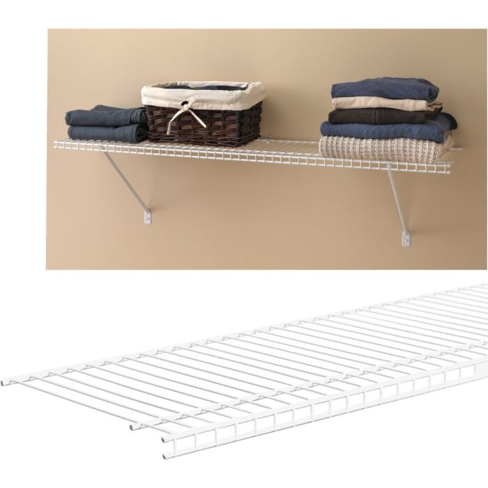12 inch wire shelf top