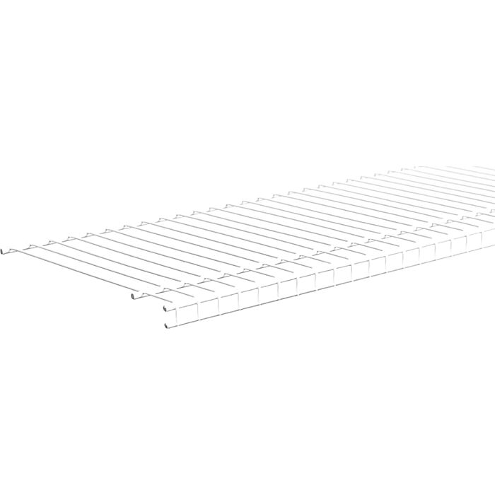 swedk1120 Closetmaid SuperSlide Ventilated Closet Shelf (White) 12 in. x 6 ft