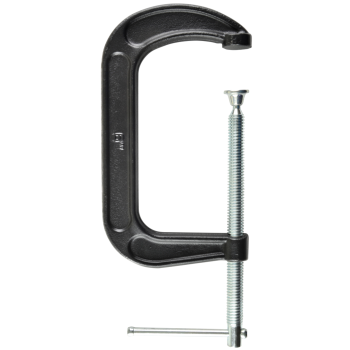 Bessey Tools Drop Forged C-clamp 6 Inch Capacity, 3 Inch Throat