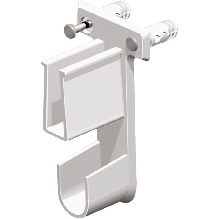Closetmaid SuperSlide Wire Shelf End Bracket (White)