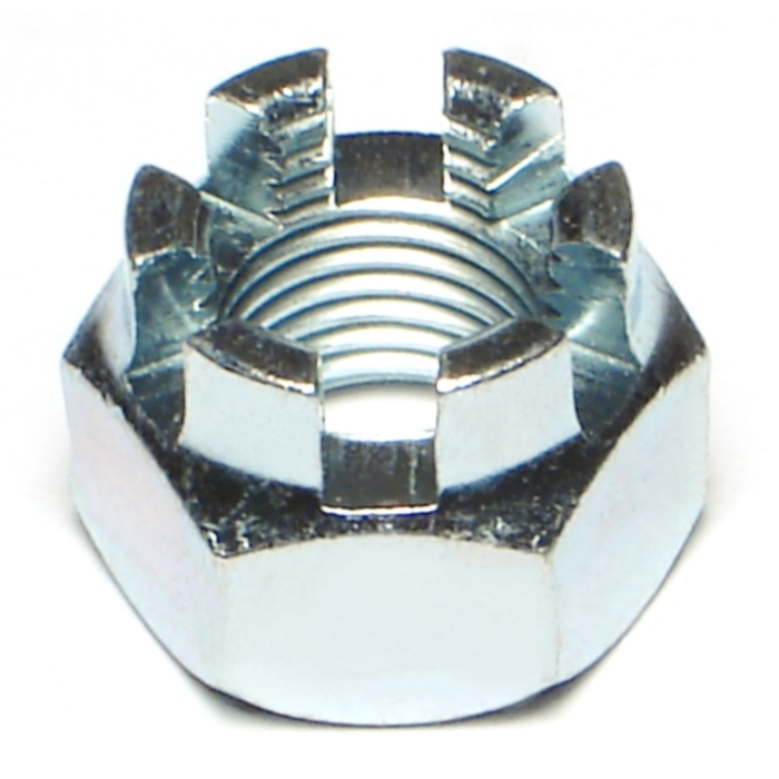 Castle Nut (Zinc) 12 mm - 1.25