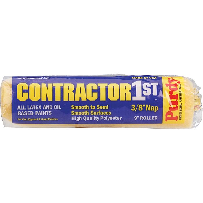 Purdy Contractor 1st 9 in. x 3/8 in. Nap Fabric Roller Cover