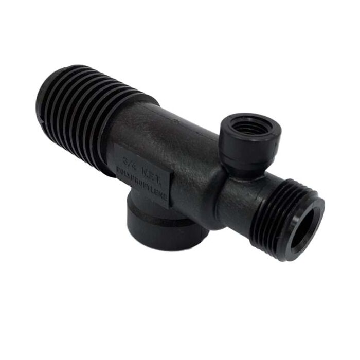 TeeJet 3/4 in Poly BlackPressure Relief Valve