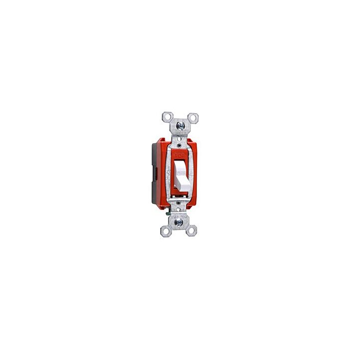 Pass & Seymour 120/277 V 20 A White Toggle Light Switch
