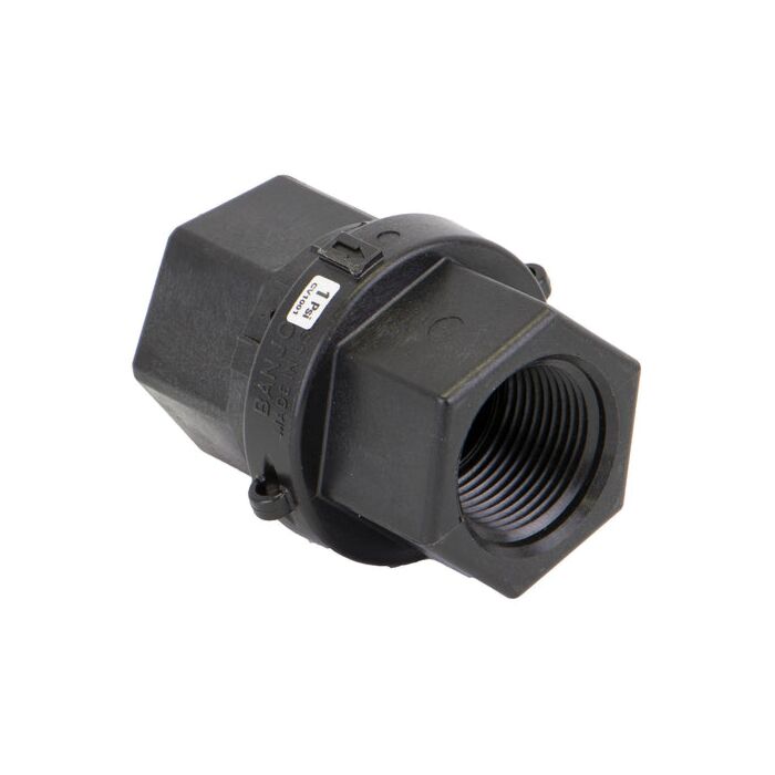 BANJO® 1 in MNPT x FNPT Polypropylene Check Valve