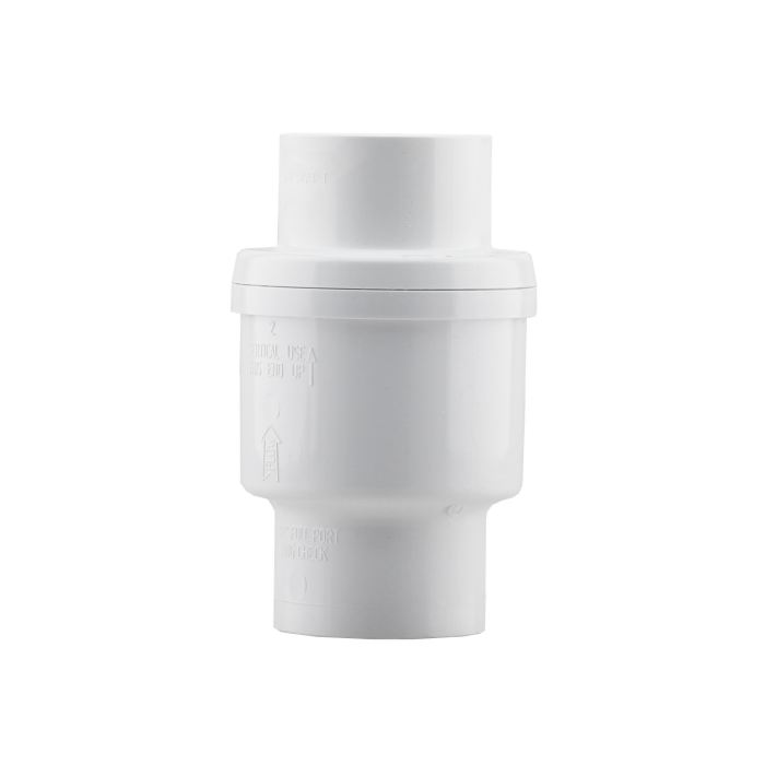 Campbell 1-1/4" IPS PVC Solvent Weld Swing Check Valve