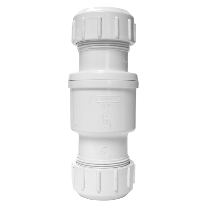 Boshart Industries 2" PVC SWING CHK SLIP UNION SLIP UNION X SLIP UNION