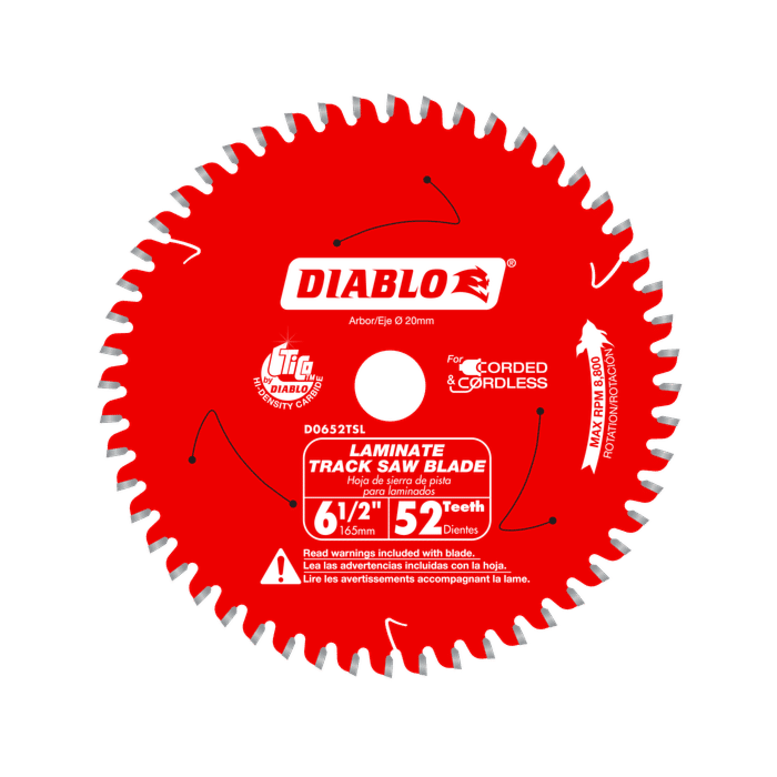 Diablo Tools Diablo 6-1/2 52T Track Saw Blade