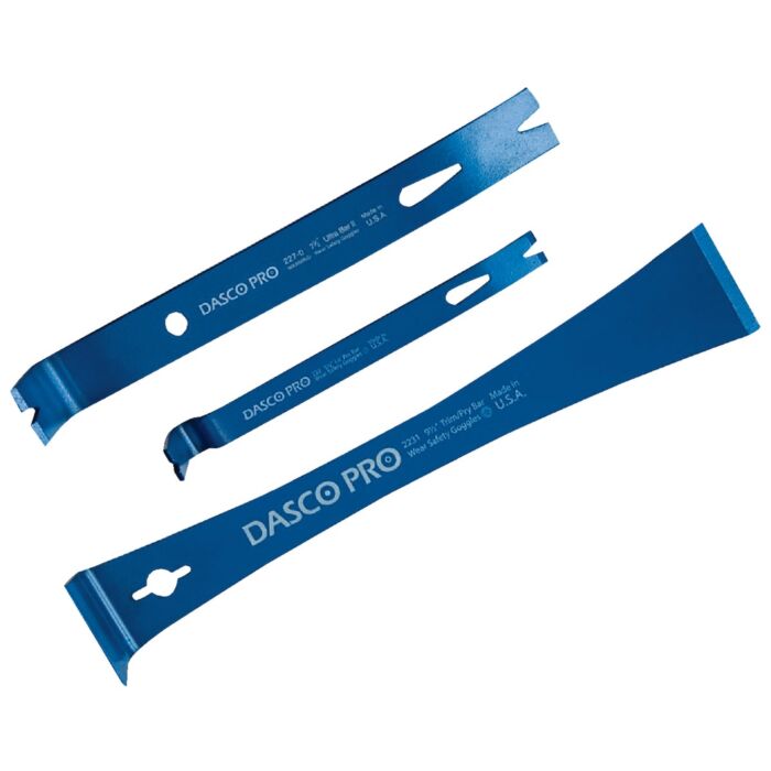 Dasco Mayhew Tools 3-Piece Small Pry Bar Kit