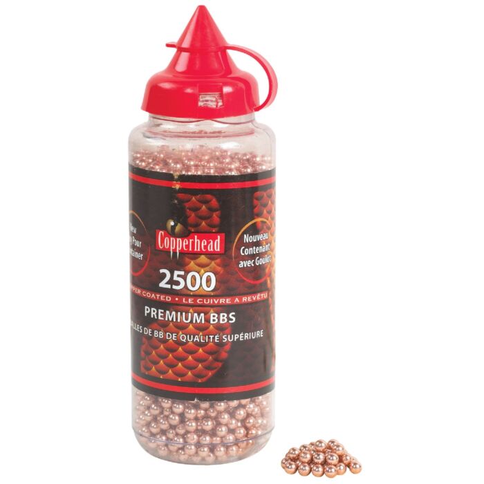 Crosman Copperhead Steel BB Ammunition (2500pk) .177 Cal.