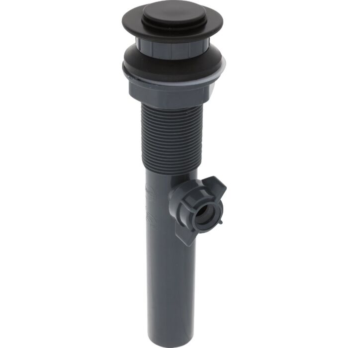 Danco EZ Connect Plastic Pop-Up Drain Stopper (Matte Black)