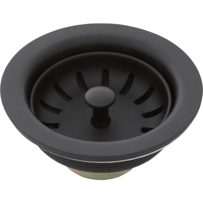 Danco Matte Black 3-1/2 In. Basket Strainer Assembly