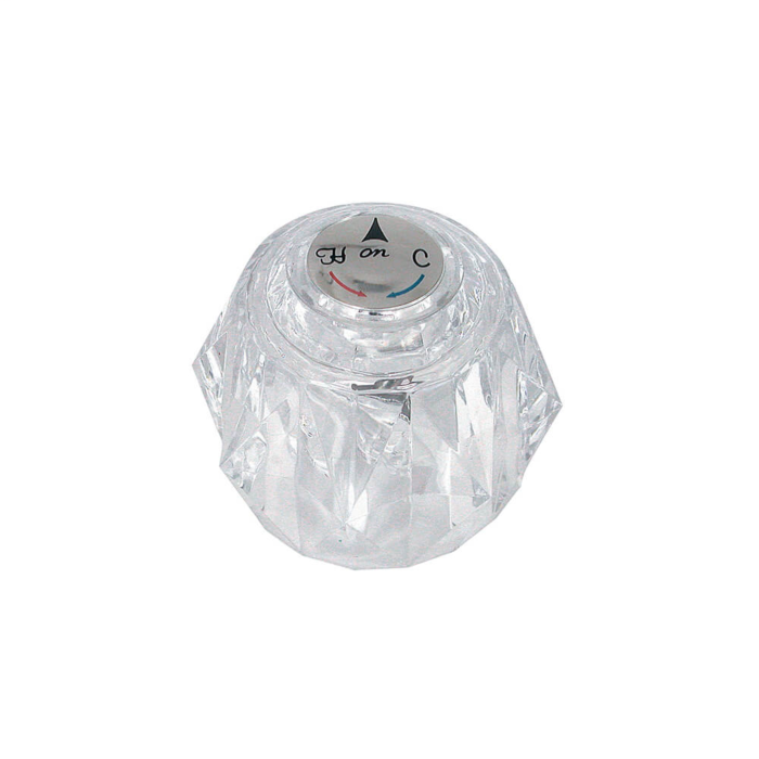 Danco Faucet Handle for Delta Model 600 Series Tub and Shower in Clear Acrylic