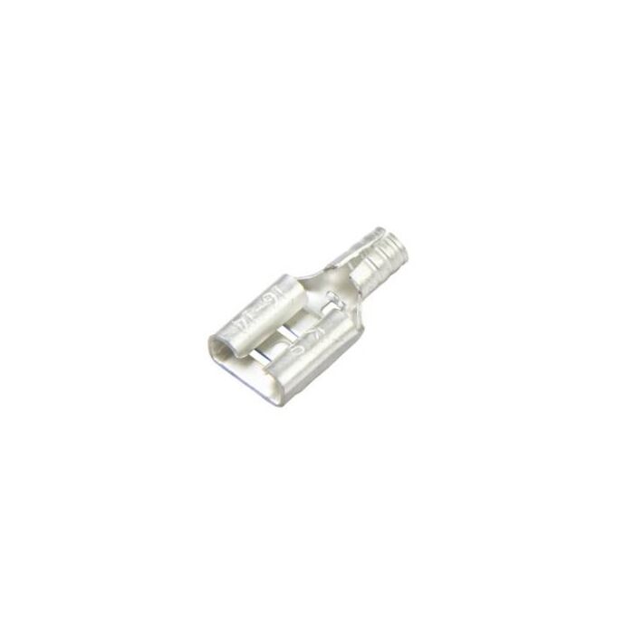 DC® 600 V 16-14 AWG Female Flag Non-Insulated Push-On Terminal