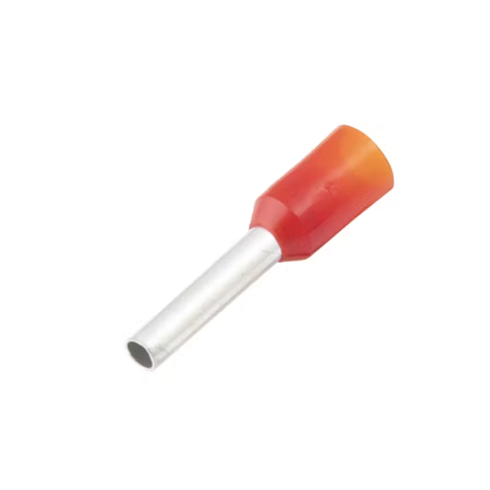 Del City 18 Ga Insulated Wire Ferrule (Red - 100pk)