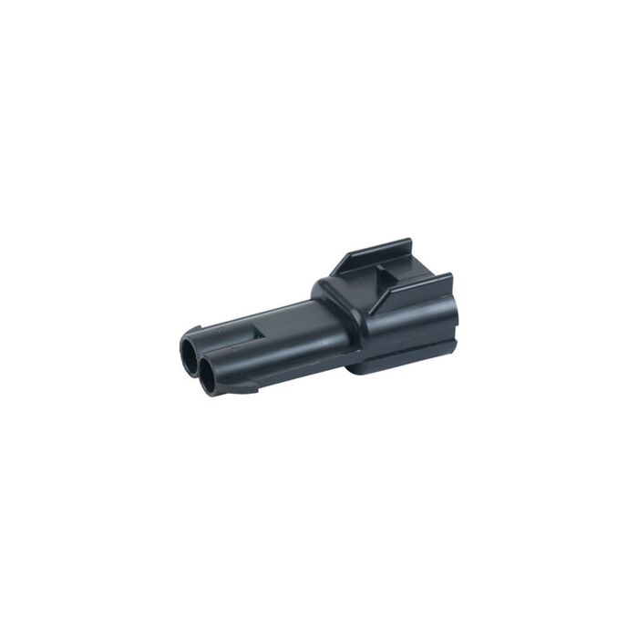 DC 12 VDC 30 A Tri-Ribbed 2-Way Male Housing Sealed Connector