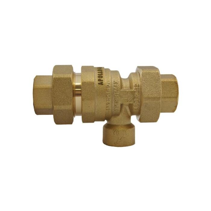Apollo® 3/4 in FNPT 175 psi Lead Law Backflow Preventer with Vent