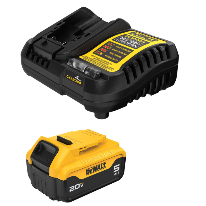 DEWALT 20V MAX* 5.0 Ah Starter Kit