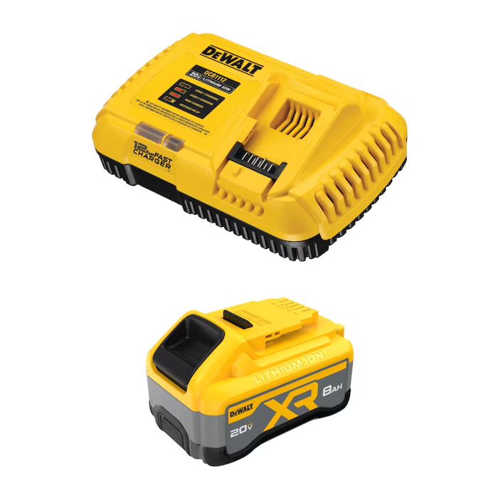 DEWALT 20V 8.0 Ah Starter Kit