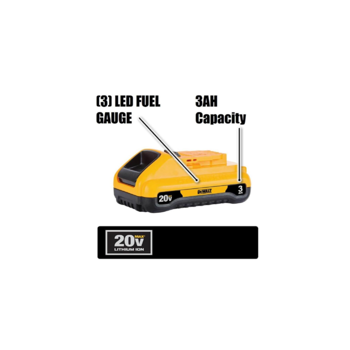 DEWALT 20V MAX* Ah Lithium Ion Battery