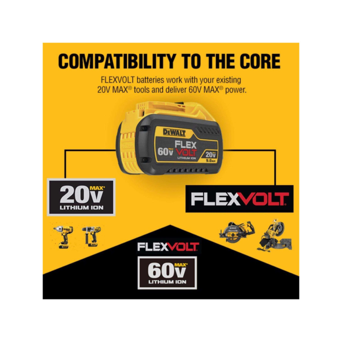Dewalt Dcb612 Battery Dewalt 60v 12ah DEWALT FLEXVOLT 20V/60V MAX