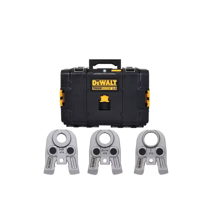DEWALT Compact 1/2 in. - 1 in. IPS Press Jaw Kit