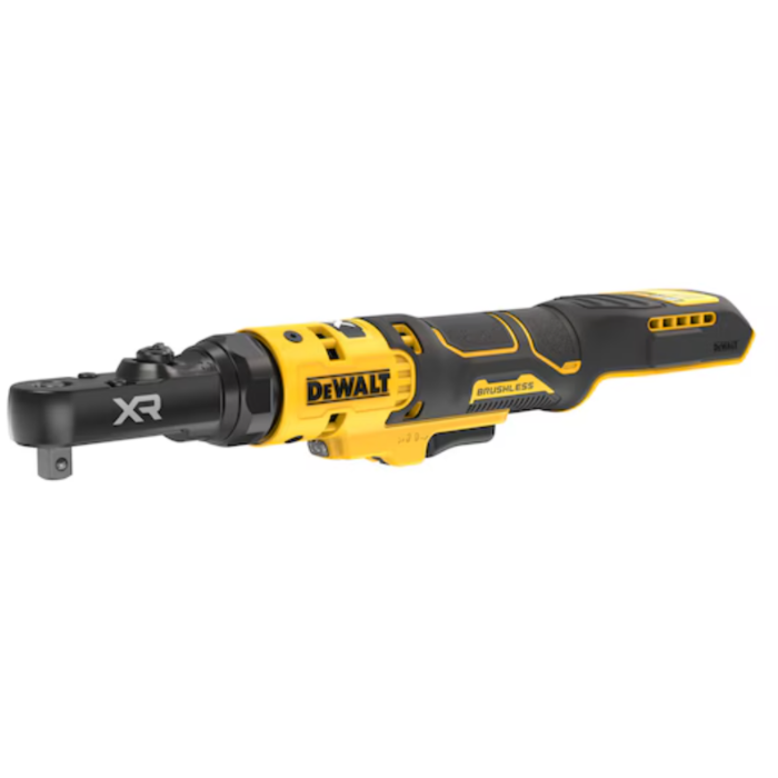DEWALT 20V MAX* XR® Brushless Cordless 1/4 in. & 3/8 in. Sealed Head Ratchet (Bare Tool)